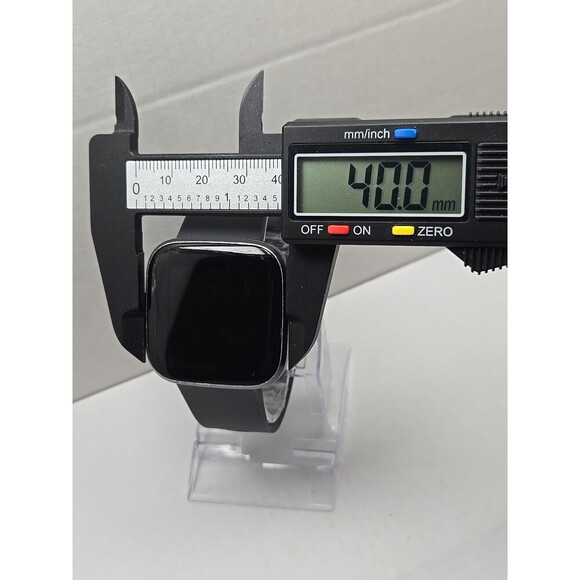 Fitbit Versa 2 Smartwatch Gray 40mm Alexa WR50M Always On Display No Charger - Picture 5 of 10